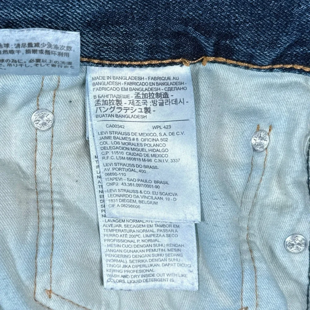 Levis 559 Jeans Mens‎ 40x30 Blue Relaxed Straight Cotton Classic Denim
